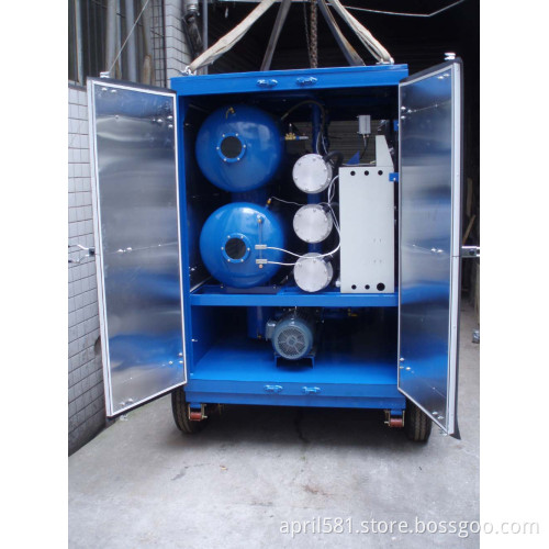 Mobile type vacuum insulating oil purifier, oil purification machine